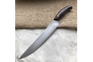 Kitchen damask knife Meat - fultang, micarta