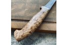 Kitchen damask knife Fish - Karelian birch