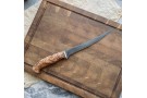 Kitchen damask knife Fish - Karelian birch