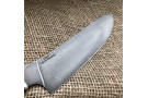 Damascus kitchen knife Chef (stabilized hornbeam)