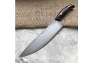 Kitchen knife made of cast bulat K003 "Chef" (G10)