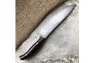 Kitchen knife made of cast bulat K003 "Chef" (G10)