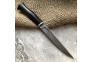Kitchen knife made of cast bulat Tyurinskiy (hornbeam)