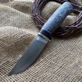 Carving knife made of cast bulat Bering SKD-11