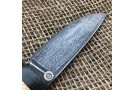 Carving knife made of cast bulat R001 (acacia)