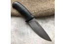 Carving knife made of cast bulat R001 (typeset leather)