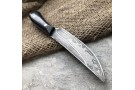 Carving knife made of cast bulat R002 (G10)