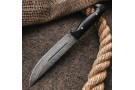Carving knife made of cast bulat R006 “Finnish”