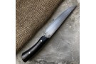 Carving knife made of cast bulat R008-M (hornbeam)