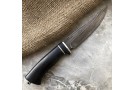 Carving knife made of cast bulat R008 (hornbeam)