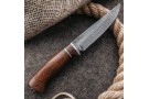 Carving knife made of cast bulat R008