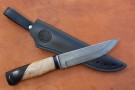 Carving knife made of cast bulat Stepchak-big