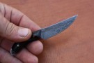 Knife - Keychain made of cast bulat