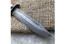 Travel knife made of cast bulat T002 (NR-40) 