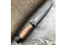 Travel knife made of cast bulat T002b (nr-40)