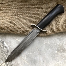 Travel knife made of cast bulat T002G (nr-40)
