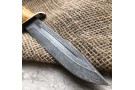 Travel knife made of cast bulat T002 (nr-40)