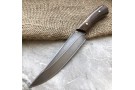 Carving knife made of cast bulat R008-M (nut)