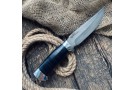 Travel knife made of cast bulat T003 AL-NK