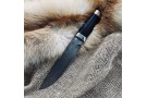 Hunting knife from cast bulat V006-V1 (hornbeam)