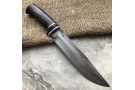 Hunting knife from cast bulat V006 (hornbeam)