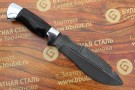 Hunting knife from cast bulat V001 (hornbeam)