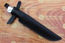 Hunting knife from cast bulat V006 (typeset leather)
